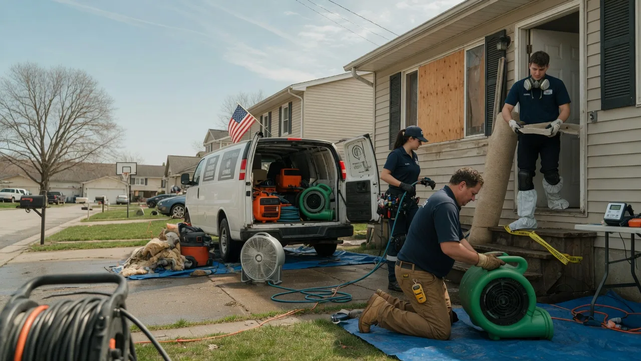 Water Damage Restoration in Linden, TX near me